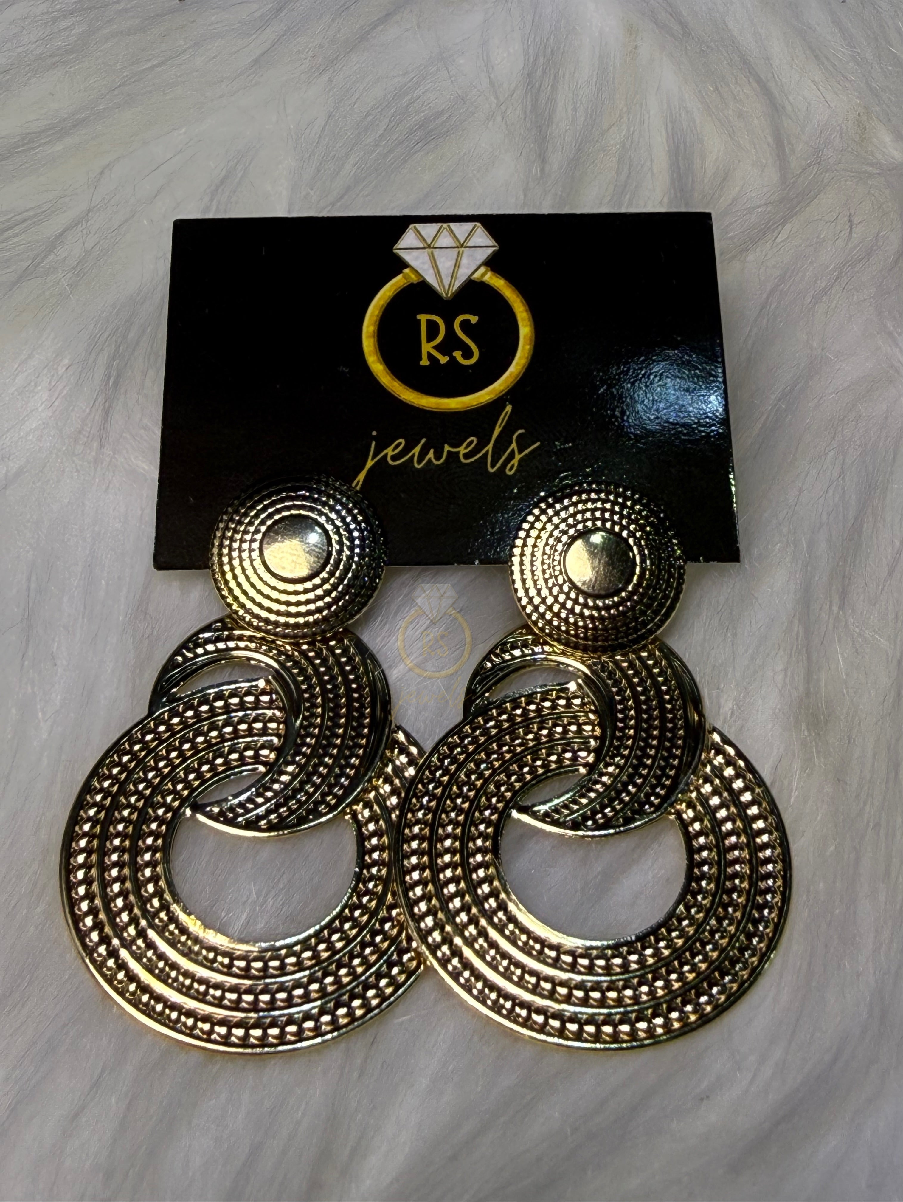 Spiral Dangle Earings