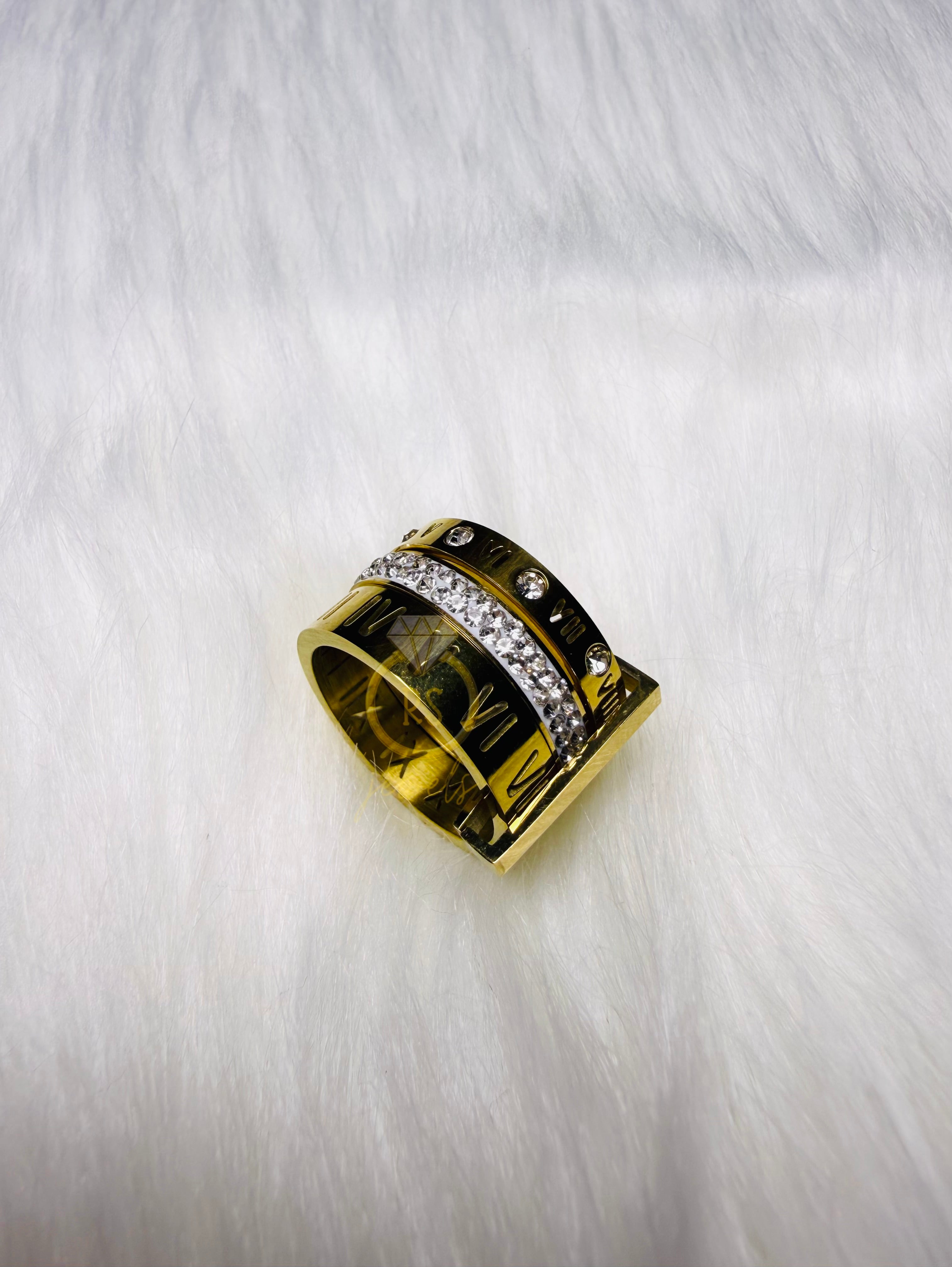 Roman Stacked Ring