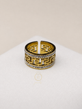 Versace Stone Ring