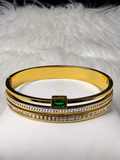 Emerald Stone Bangle
