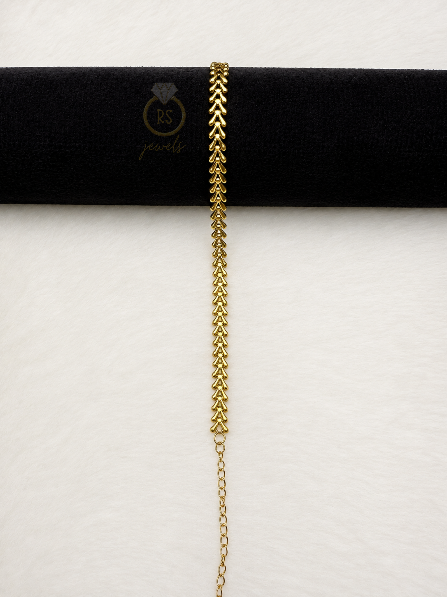 Fishbone Chain Bracelet