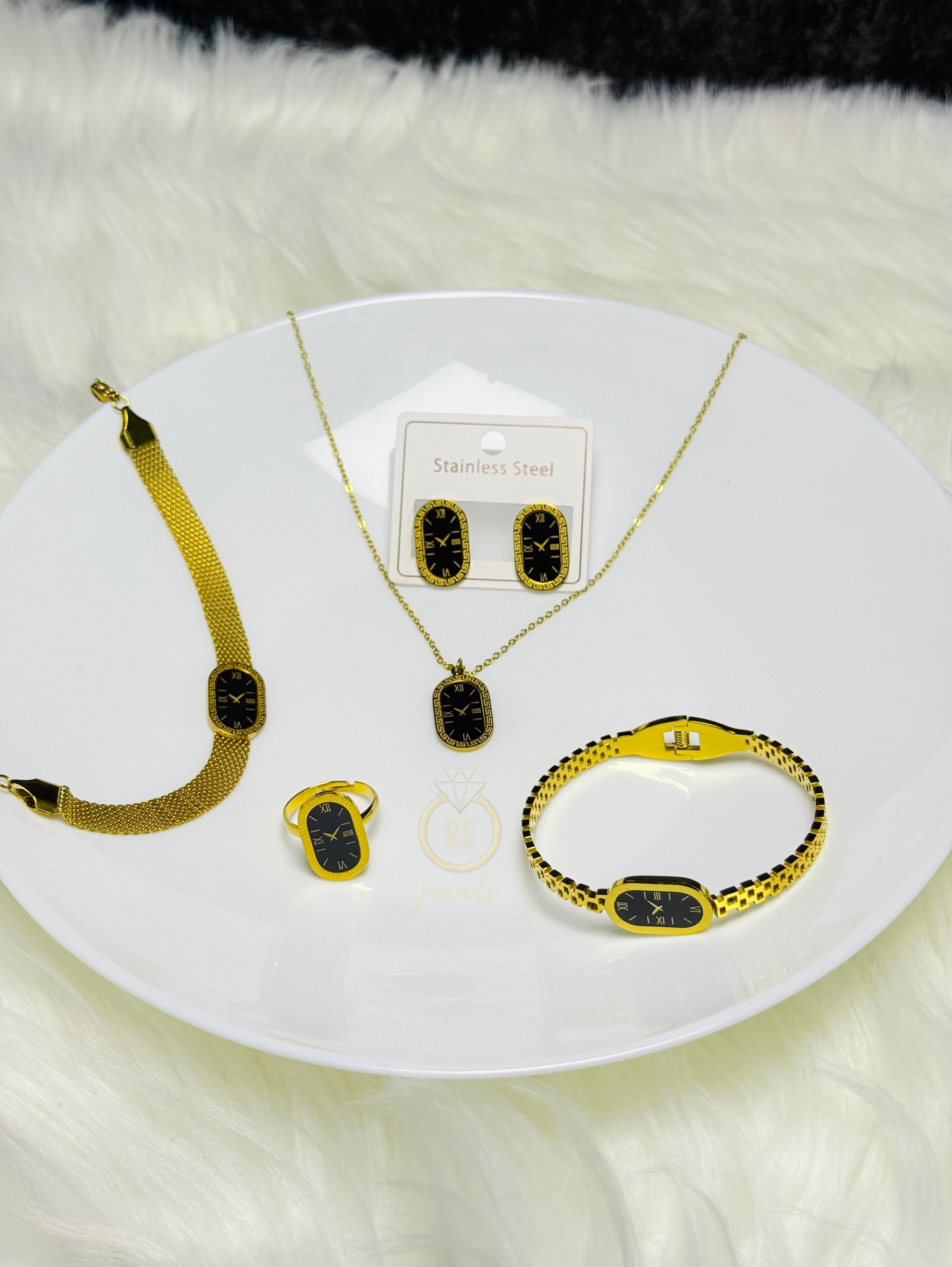 Fake Watch Combo Set