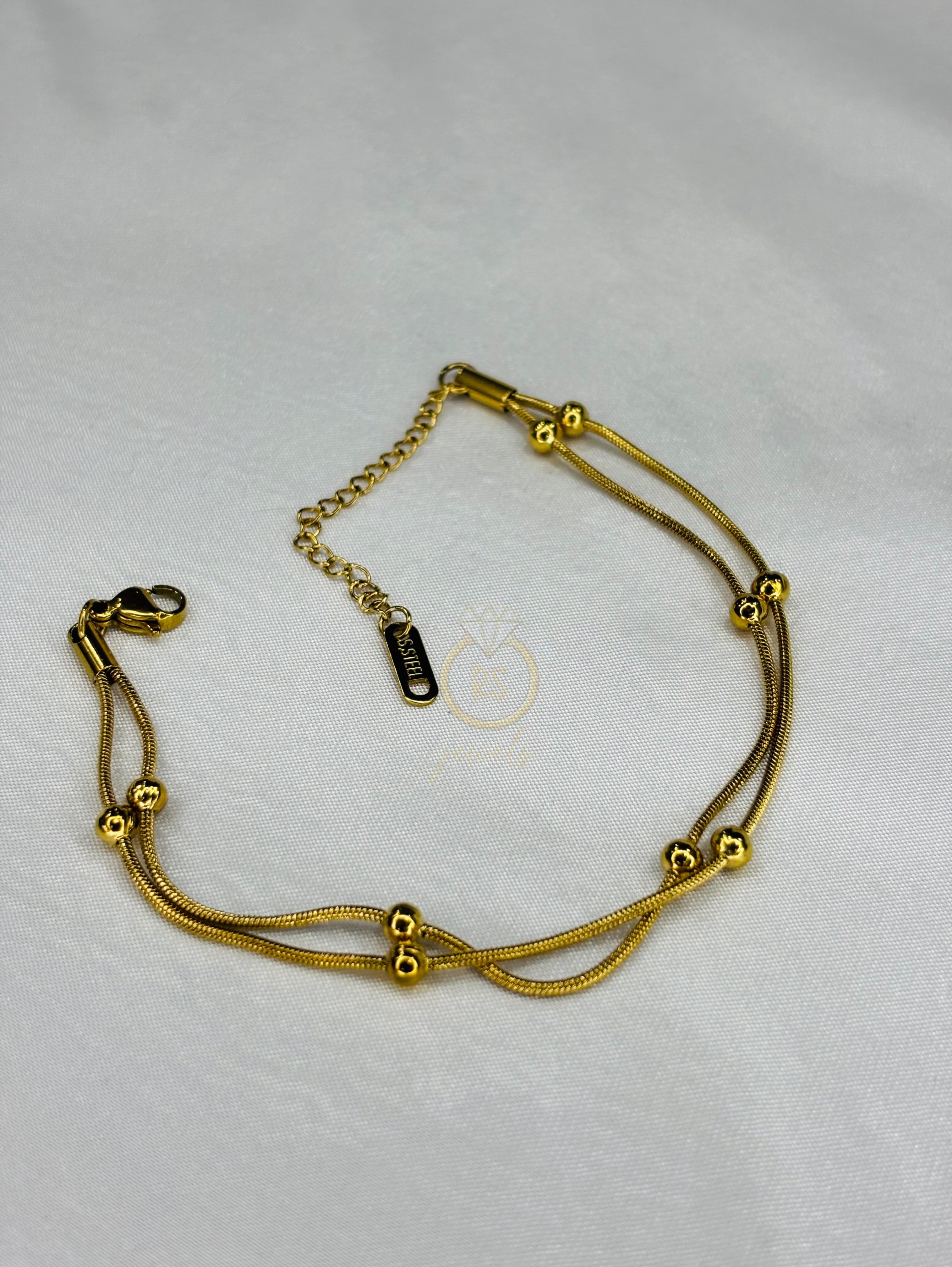 Layered Beads Bracelet