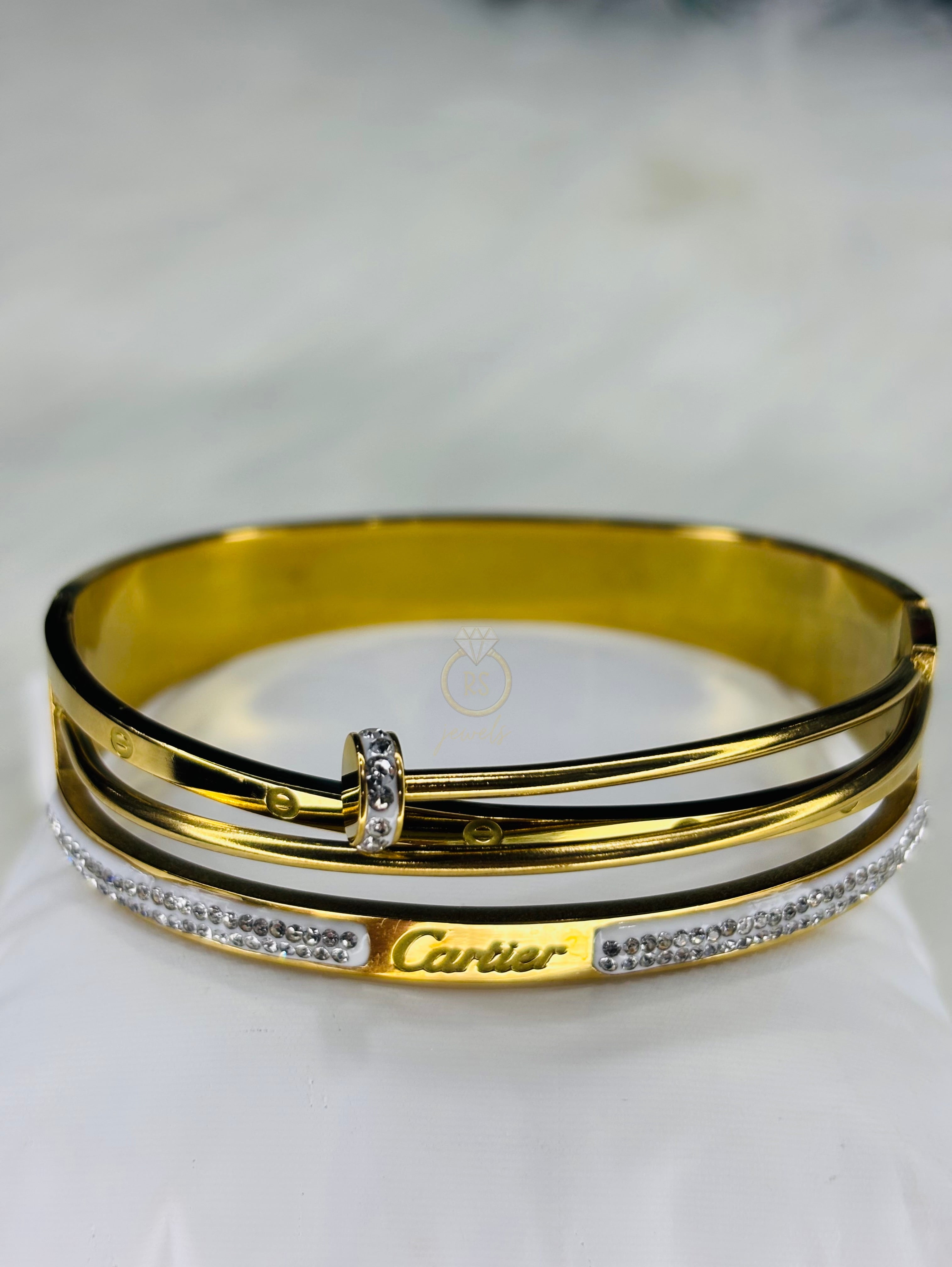 Cartier Studded Bangle