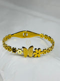 Butterfly - Flower Bangle